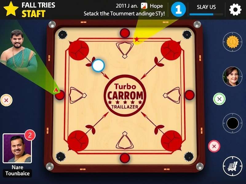 Turbo Carrom Trailblazer Gameplay